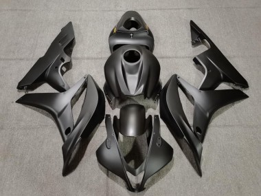 2007-2008 Negro Mate Honda CBR600RR Carenado Moto