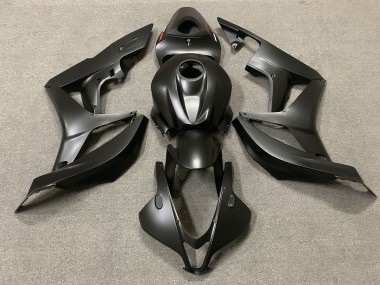 2007-2008 Negro Mate Honda CBR600RR Carenado Moto