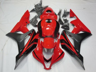 2007-2008 OEM Estilo Rojo Honda CBR600RR Carenado Moto
