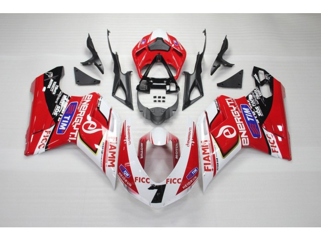2007-2014 Ficc Ducati 848 1098 1198 Carenado Moto