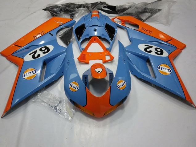 2007-2014 Gulf Ducati 848 1098 1198 Carenado Moto 2007-2014 Gulf Ducati 848 1098 1198 Carenado Moto