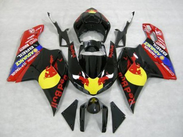 2007-2014 Toro Rojo Ducati 848 1098 1198 Carenado Moto 2007-2014 Toro Rojo Ducati 848 1098 1198 Carenado Moto