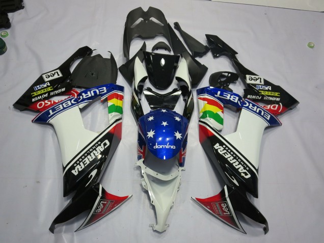 2008-2010 Carrera Kawasaki ZX10R Carenado Moto 2008-2010 Carrera Kawasaki ZX10R Carenado Moto
