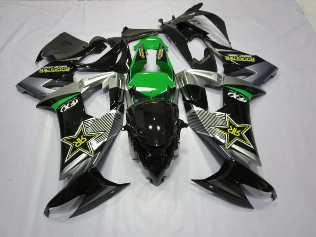 2008-2010 Rockstar Kawasaki ZX10R Carenado Moto 2008-2010 Rockstar Kawasaki ZX10R Carenado Moto