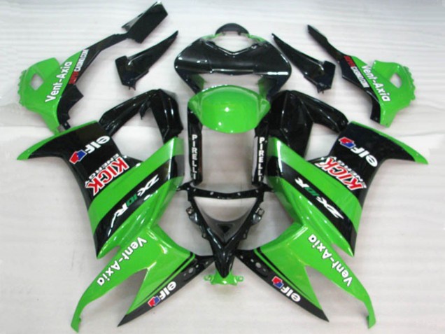 2008-2010 Verde Elf Kawasaki ZX10R Carenado Moto 2008-2010 Verde Elf Kawasaki ZX10R Carenado Moto