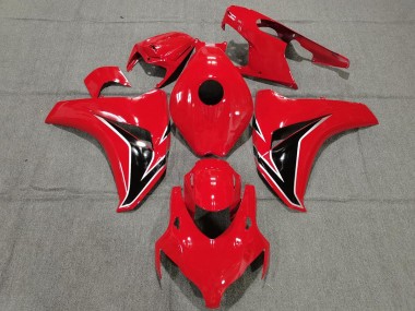 2008-2011 Diseño De Estilo Rojo Negro OEM Honda CBR1000RR Carenado Moto