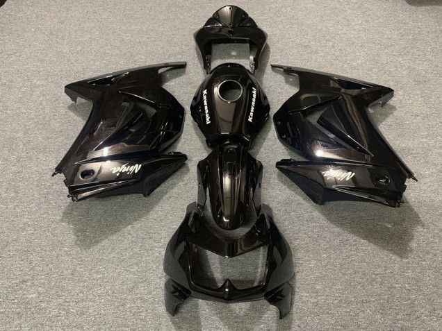 2008-2012 Negro Brillante OEM Kawasaki Ninja 250 Carenado Moto 2008-2012 Negro Brillante OEM Kawasaki Ninja 250 Carenado Moto