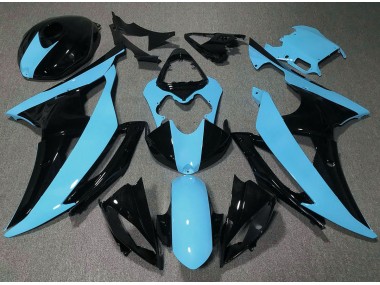 2008-2016 Alta Visibilidad Azul Yamaha R6 Carenado Moto