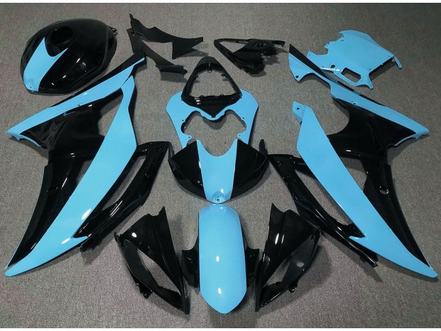 2008-2016 Alta Visibilidad Azul Yamaha R6 Carenado Moto