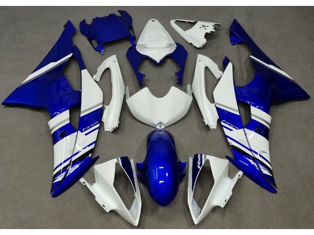 2008-2016 Estilo Personalizado OEM Azul & Blanco Yamaha R6 Carenado Moto 2008-2016 Estilo Personalizado OEM Azul & Blanco Yamaha R6 Carenado Moto
