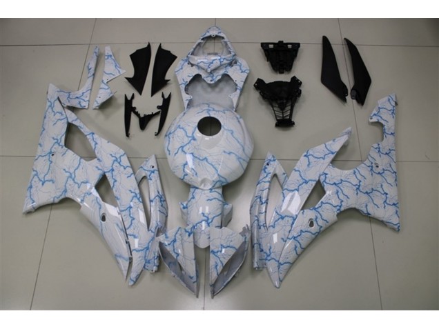 2008-2016 Iluminación Azul Claro Yamaha R6 Carenado Moto 2008-2016 Iluminación Azul Claro Yamaha R6 Carenado Moto
