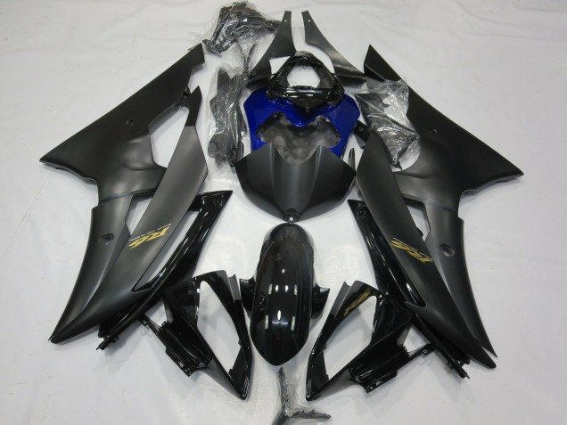 2008-2016 Mate & Azul Yamaha R6 Carenado Moto 2008-2016 Mate & Azul Yamaha R6 Carenado Moto