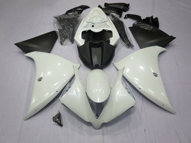 2009-2011 Blanco Brillante Yamaha R1 Carenado Moto 2009-2011 Blanco Brillante Yamaha R1 Carenado Moto