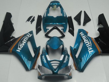 2009-2012 Azul Claro Brillante Triumph Daytona 675 Carenado Moto
