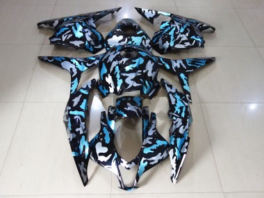 2009-2012 Escarcha Ártica Honda CBR600RR Carenado Moto