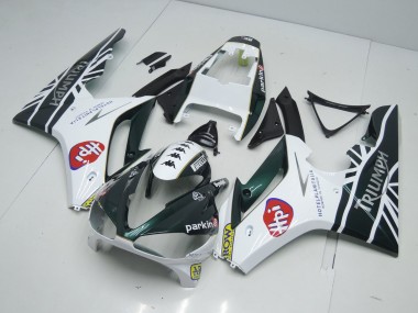 2009-2012 Verde De Carreras Británico Triumph Daytona 675 Carenado Moto