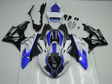 2009-2014 Alienígena Azul & Blanco BMW S1000RR Carenado Moto