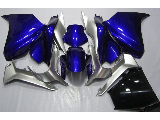 2010-2013 Azul Profundo & Plata Honda VFR1200 Carenado Moto 2010-2013 Azul Profundo & Plata Honda VFR1200 Carenado Moto