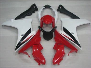 2011-2012 Blanco Negro & Rojo Honda CBR600F Carenado Moto