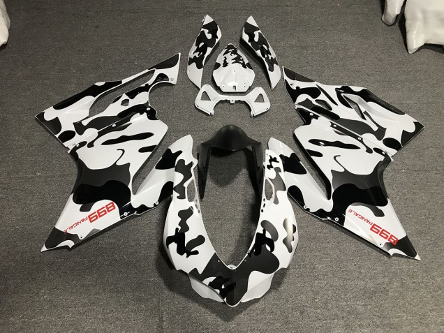 2011-2014 Invierno Camuflaje Ducati 1199 Carenado Moto