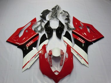 2011-2014 Logotipo De Estilo De Anillos Ducati 1199 Carenado Moto