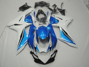2011-2024 Negro Brillante Suzuki GSXR 600-750 Carenado Moto