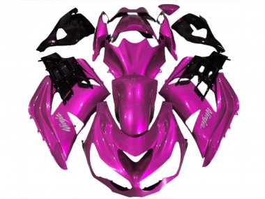 2012-2021 Rosa Caliente Kawasaki ZX14R Carenado Moto