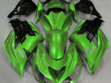 2012-2021 Verde Líquido Kawasaki ZX14R Carenado Moto