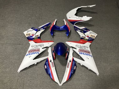 2013-2016 Blanco Brillante Triumph Daytona 675 Carenado Moto