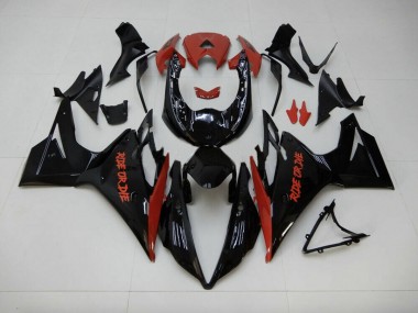 2013-2016 Estilo Negro Brillante Triumph Daytona 675 Carenado Moto