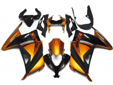 2013-2018 Bronce Brillo Kawasaki Ninja 300 Carenado Moto