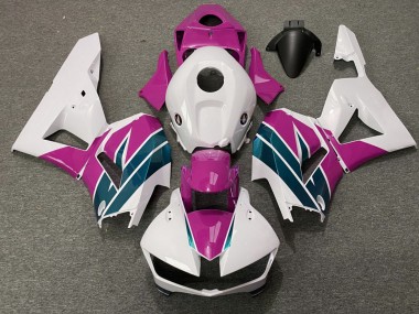 2013-2023 Brillo Rosa & Esmeralda Honda CBR600RR Carenado Moto