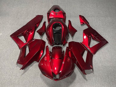2013-2023 Color Rojo Oscuro Honda CBR600RR Carenado Moto