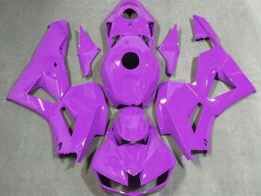 2013-2023 Liso Púrpura Brillo Honda CBR600RR Carenado Moto