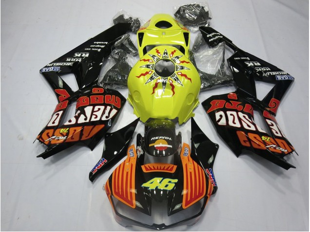 2013-2023 Número 46 Honda CBR600RR Carenado Moto 2013-2023 Número 46 Honda CBR600RR Carenado Moto