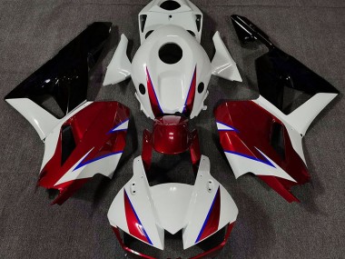 2013-2023 Rojo Brillante Blanco & Azul Honda CBR600RR Carenado Moto