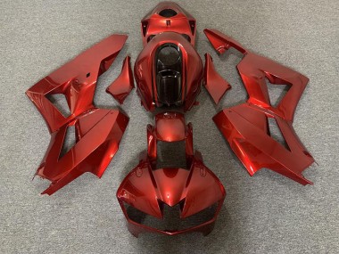 2013-2023 Rojo Caramelo & Negro Honda CBR600RR Carenado Moto