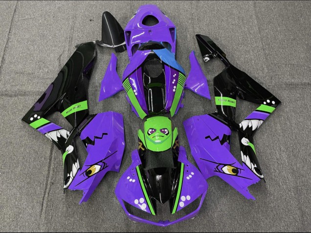 2013-2023 Tiburón Morado Honda CBR600RR Carenado Moto 2013-2023 Tiburón Morado Honda CBR600RR Carenado Moto