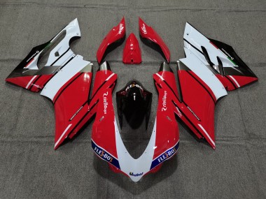 2015-2017 Estilo Rojo OEM Ducati 959 1299 Carenado Moto