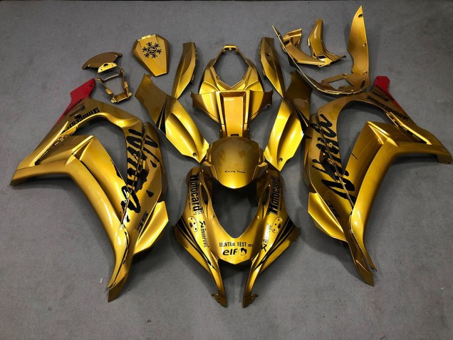 2016-2019 Oro Kawasaki ZX10R Carenado Moto 2016-2019 Oro Kawasaki ZX10R Carenado Moto