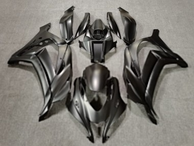 2016-2019 Plata Metálica Mate Kawasaki ZX10R Carenado Moto