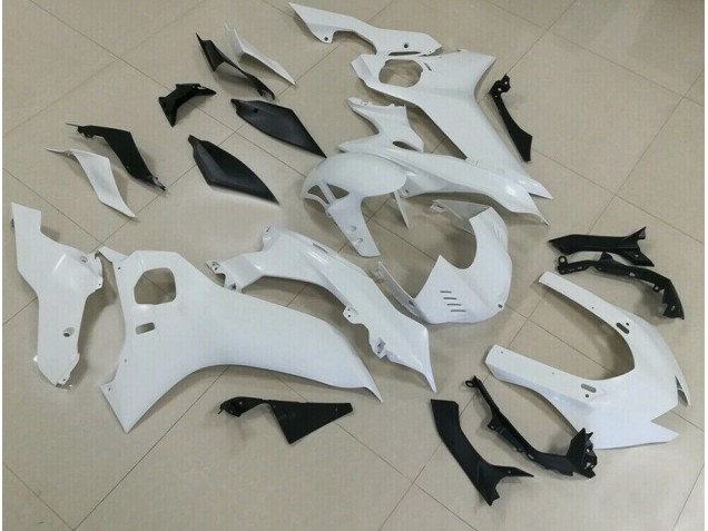 2017-2021 Blanco Brillante Yamaha R6 Carenado Moto 2017-2021 Blanco Brillante Yamaha R6 Carenado Moto