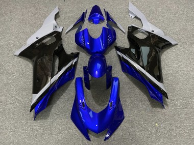 2017-2021 Cemento Negro & Azul Yamaha R6 Carenado Moto