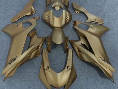 2017-2021 Marrón Mate Yamaha R6 Carenado Moto