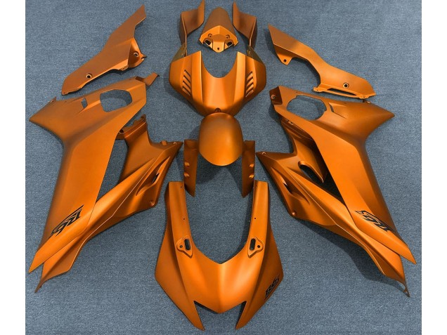 2017-2021 Naranja Brillante Mate Yamaha R6 Carenado Moto 2017-2021 Naranja Brillante Mate Yamaha R6 Carenado Moto