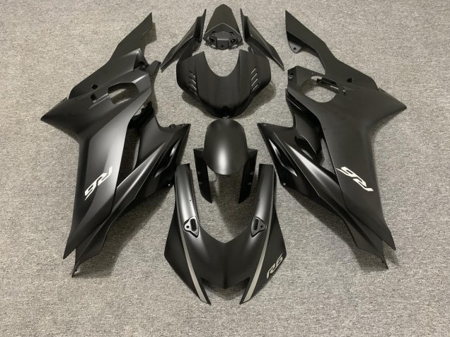 2017-2021 Negro Mate Yamaha R6 Carenado Moto 2017-2021 Negro Mate Yamaha R6 Carenado Moto