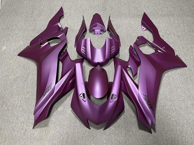 2017-2021 Púrpura Oscuro Mate Yamaha R6 Carenado Moto 2017-2021 Púrpura Oscuro Mate Yamaha R6 Carenado Moto