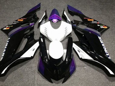 2017-2021 Púrpura Personalizado Yamaha R6 Carenado Moto