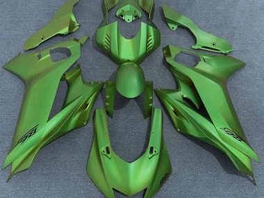 2017-2021 Verde Mate Yamaha R6 Carenado Moto