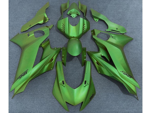 2017-2021 Verde Mate Yamaha R6 Carenado Moto 2017-2021 Verde Mate Yamaha R6 Carenado Moto